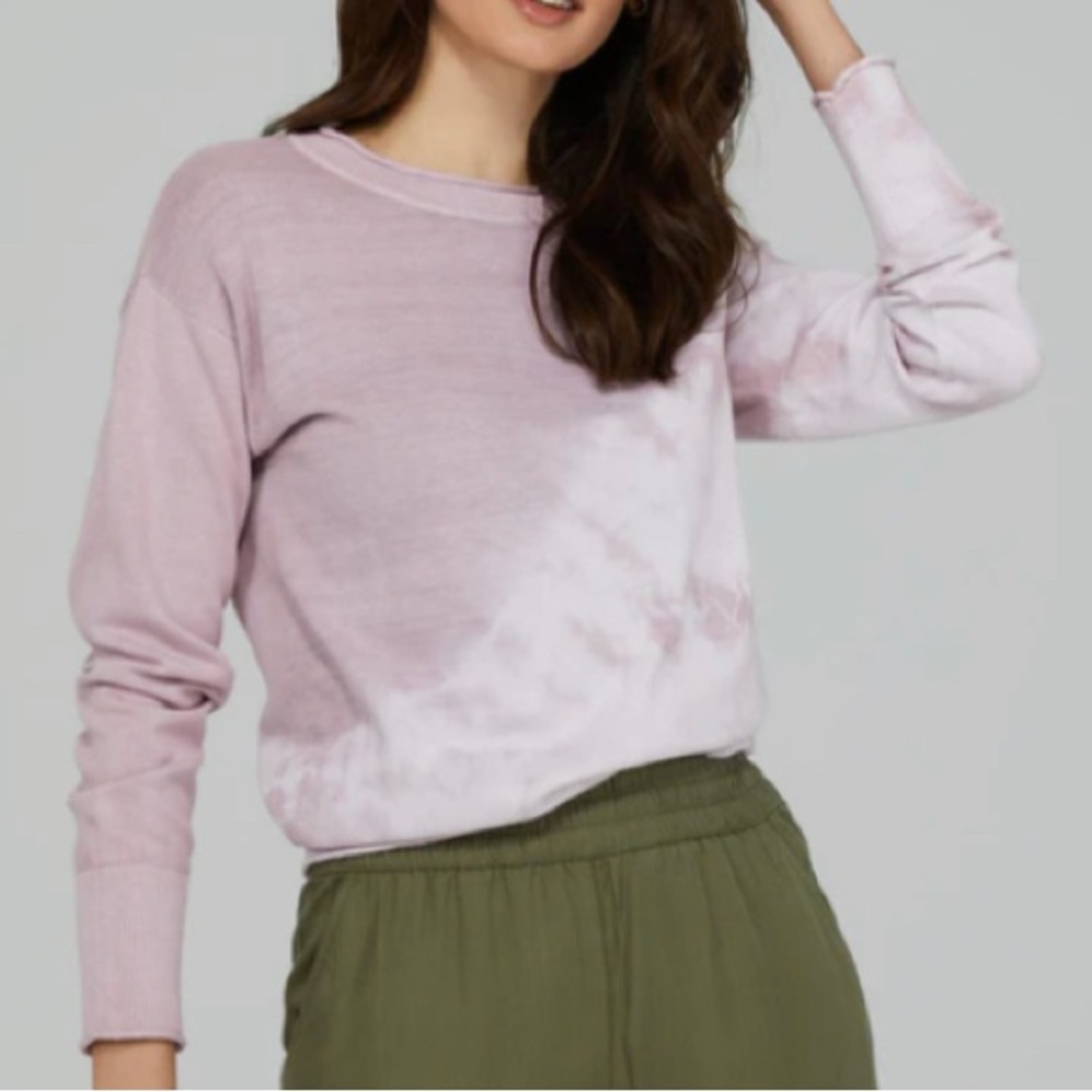 Tie-Dye Crew Neck Sweater